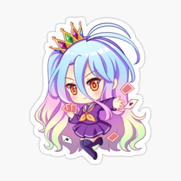 No Game No Life Shiro-chan Sticker