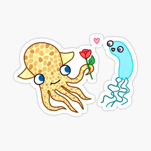 Symbiosis love Sticker
