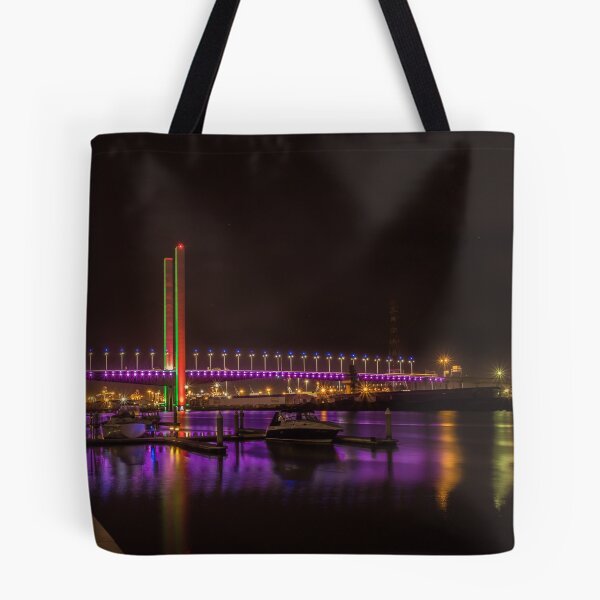 Item preview, Bolte bridge, Melbourne at night designed and sold by Leanne Van Den Berg.