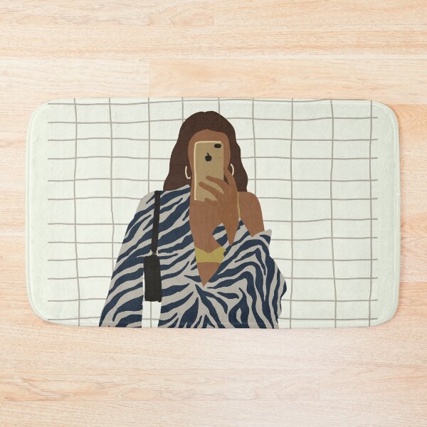 Item preview, Fashion Mirror Selfie Illustration designed and sold by AntoniaNeve.
