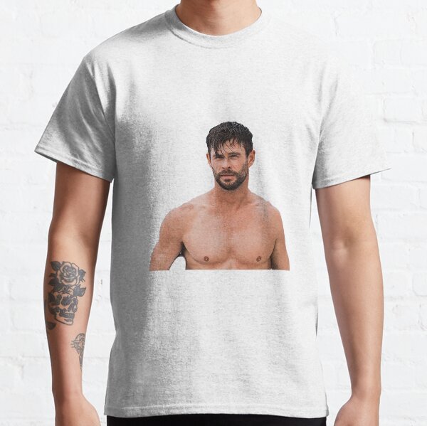 chris hemsworth in t shirt