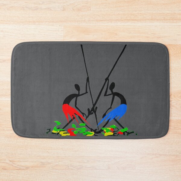 Item preview, Two colourful African hunters designed and sold by Squirrox.