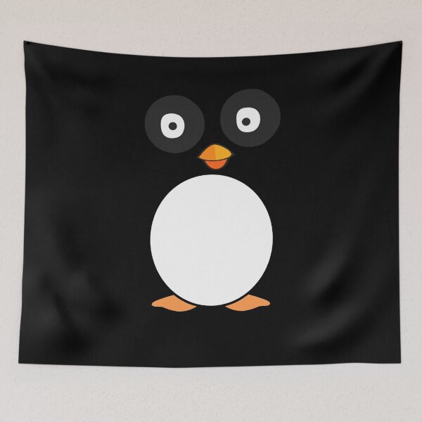 Item preview, Penguin cute eyes arctic ice bird animal gift designed and sold by redshirtz.