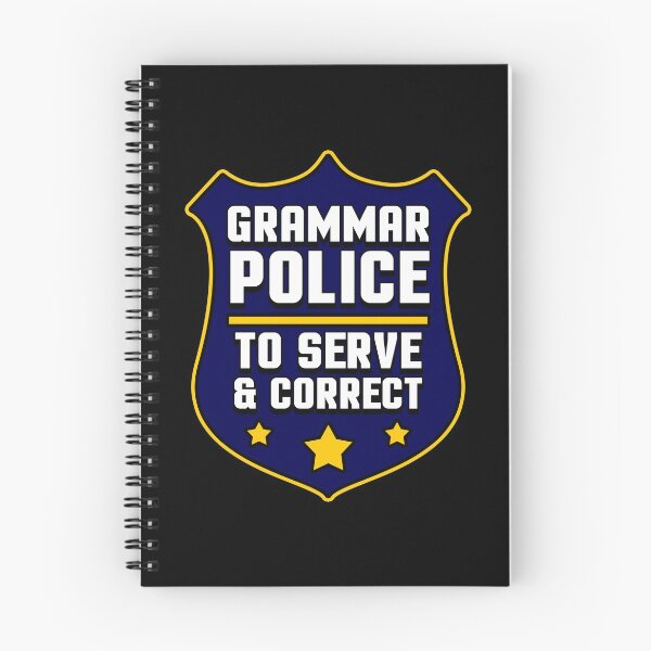 Item preview, Grammar police language know-it-all gift designed and sold by redshirtz.