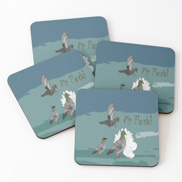 Item preview, My Flock - Pigeon Flock designed and sold by ABY-Creative.