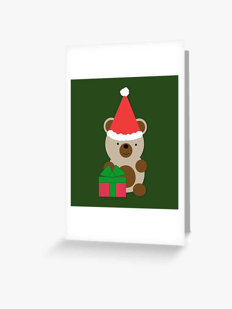 cute christmas bear