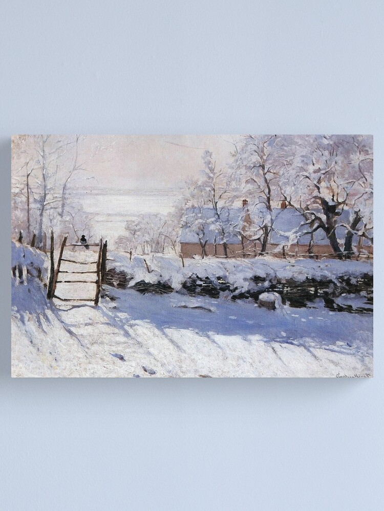 Alternate view of Claude Monet - French painter Canvas Print