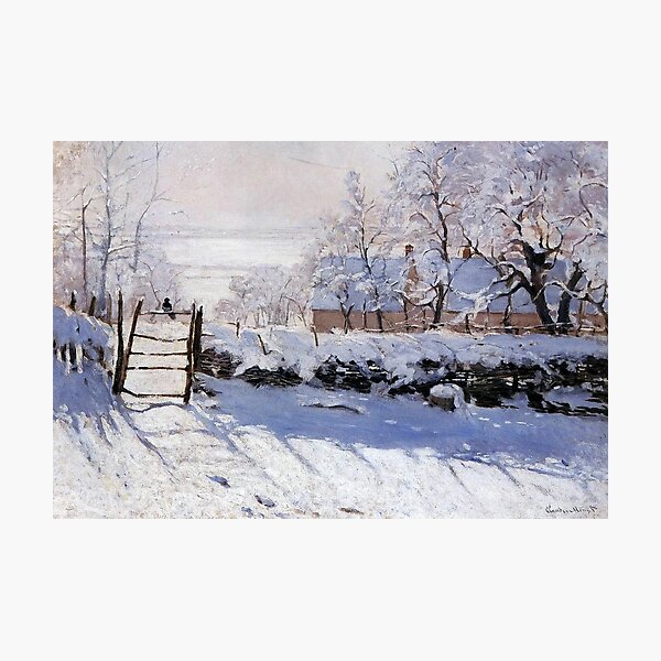 Claude Monet - French painter Photographic Print
