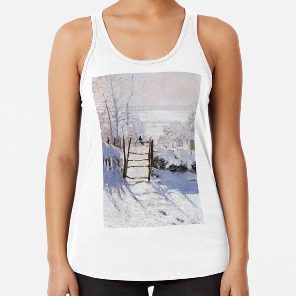 Claude Monet - French painter Racerback Tank Top