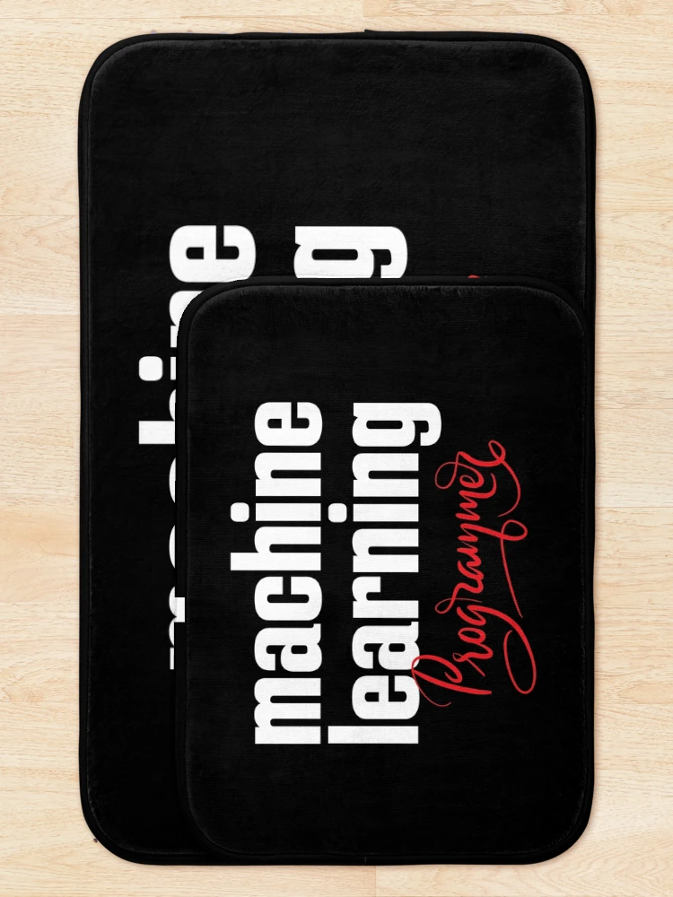 Thumbnail 5 of 6, Bath Mat, Machine Learning Programmer designed and sold by ProjectX23.