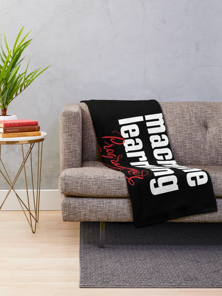 Thumbnail 2 of 6, Throw Blanket, Machine Learning Programmer designed and sold by ProjectX23.