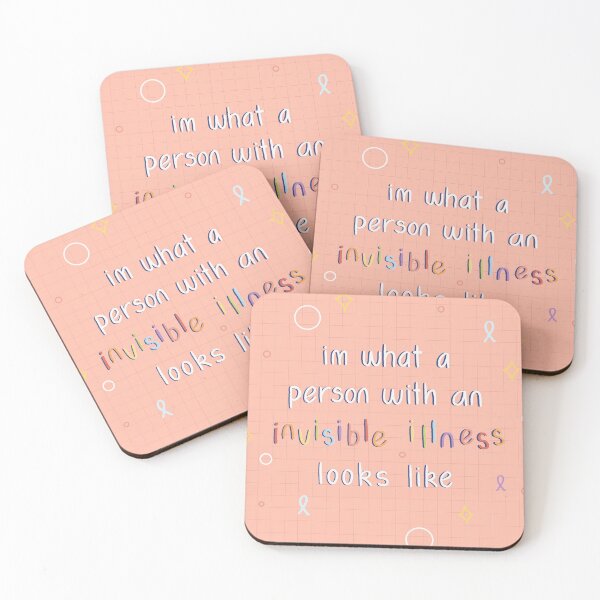 Item preview, Invisible Illness PRINT designed and sold by CarielCreative.