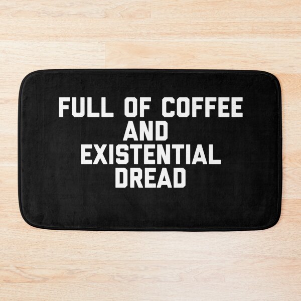 Artikelvorschau, Voller Kaffee und Existenzangst entworfen und verkauft von ScapegoatPrints.