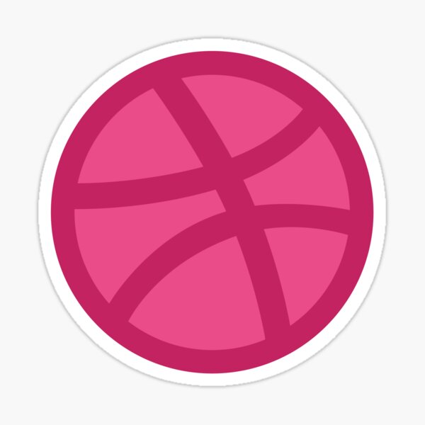 Dribbble Ball Sticker
