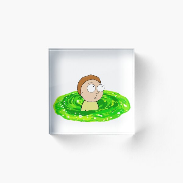 Morty? Portal Acrylic Block