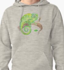 Swirly Chameleon Pullover Hoodie