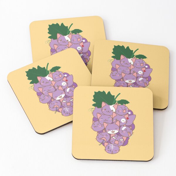 Item preview, KAWAII GRAPE CATS designed and sold by RichPaulo.