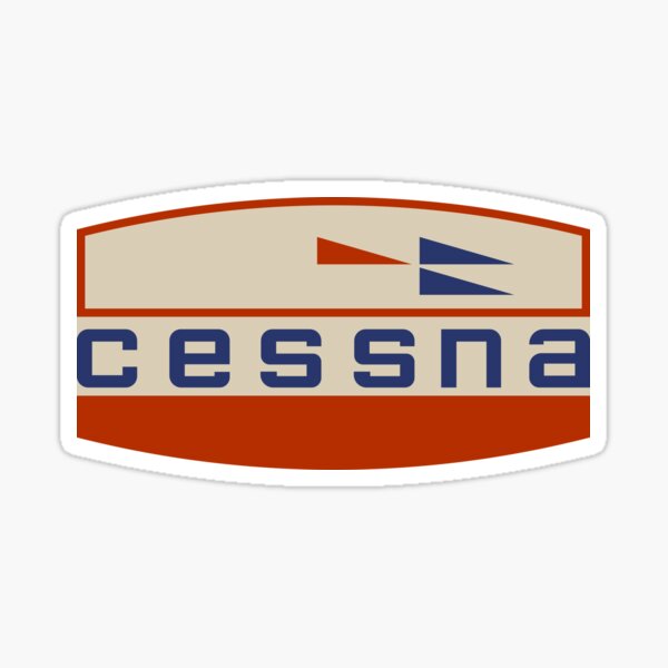 Cessna Vintage Logo Sticker