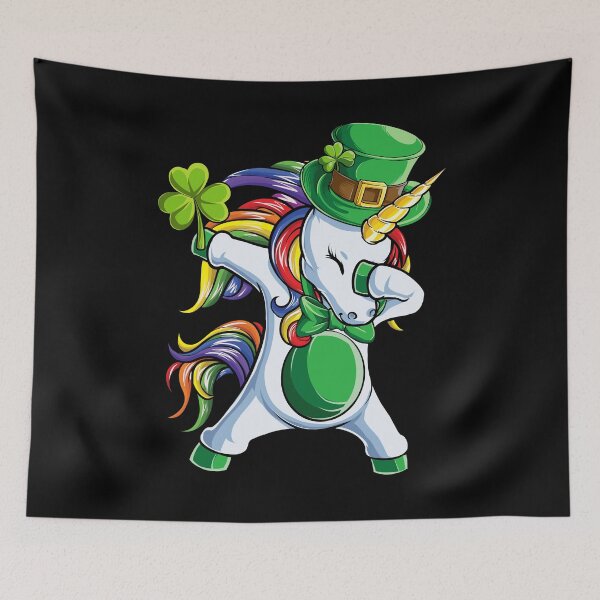 Item preview, Dabbing Unicorn Leprechaun St Patricks Day T Shirt For Boys Girls Kids Men Women designed and sold by LiqueGifts.