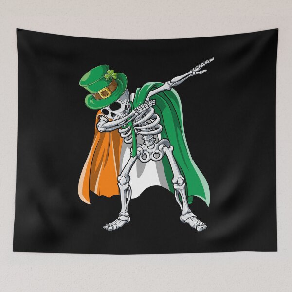 Item preview, Dabbing Skeleton Leprechaun St Patricks Day T Shirt For Boys Girls Kids Men Women designed and sold by LiqueGifts.