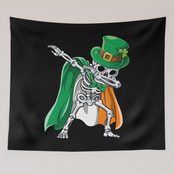 Item preview, Dabbing Skeleton Leprechaun St Patricks Day T Shirt For Boys Girls Kids Men Women designed and sold by LiqueGifts.