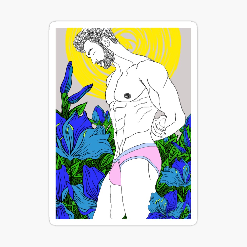 Gay art, Gay Male Art Prints, Gay, Nude Art, Men, Sketches of Men, Male  Figure, Gay Home Decor, Gay Art Art Print