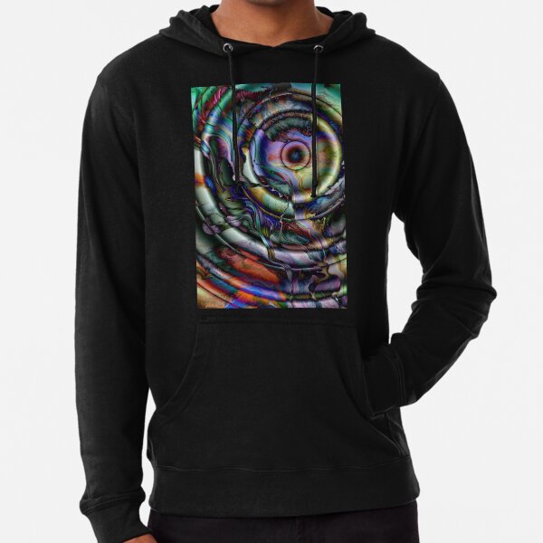 Cosmic Waves Lightweight Hoodie