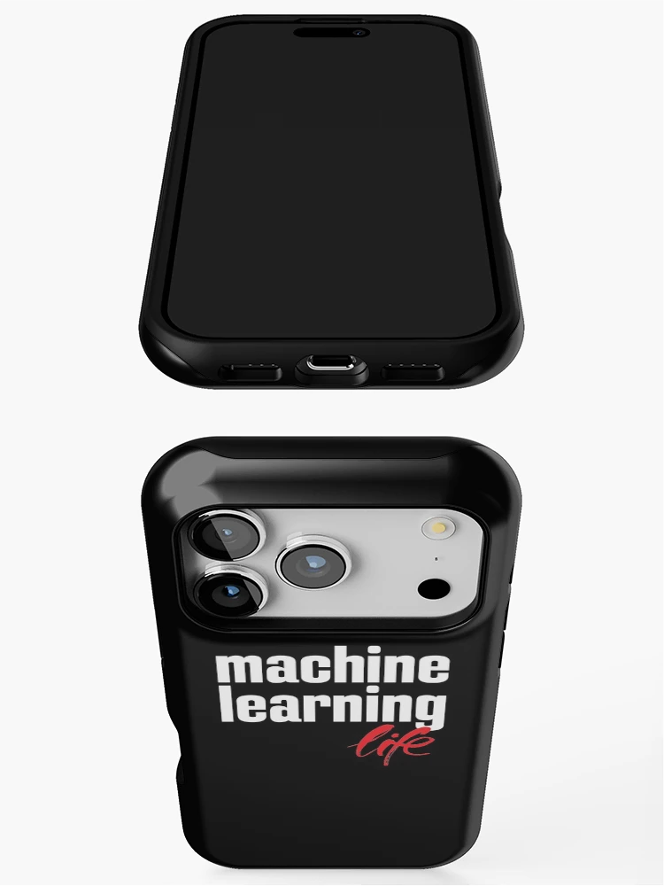 Thumbnail 3 of 4, iPhone Case, Machine Learning Life designed and sold by ProjectX23.