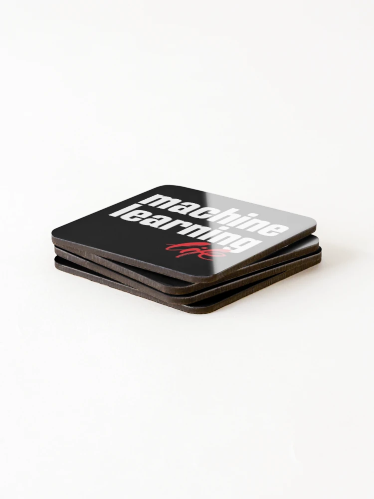 Thumbnail 4 of 5, Coasters (Set of 4), Machine Learning Life designed and sold by ProjectX23.