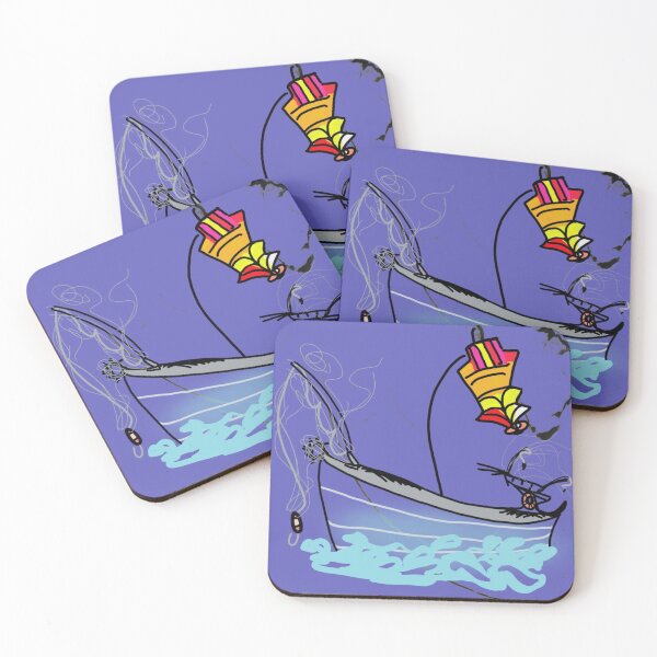 Item preview,  Angel boat, deep sea life with a vintage style designed and sold by vibeno1.