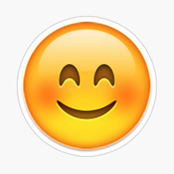 Happy Emoji Stickers Redbubble