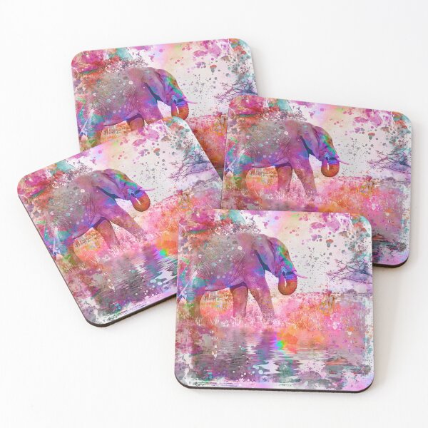 Item preview, Pop Art Jungle Elephant designed and sold by Sunnytime.