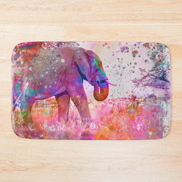 Item preview, Pop Art Jungle Elephant designed and sold by Sunnytime.