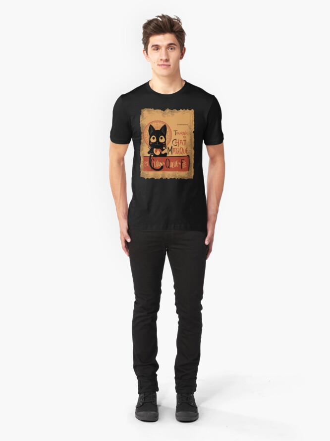 Alternate view of Le Chat Magique Slim Fit T-Shirt