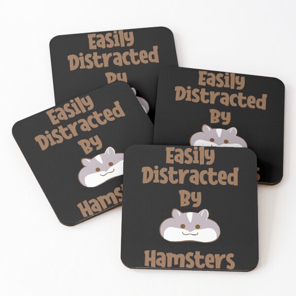 Item preview, Easily Distracted By Hamsters designed and sold by saechla.
