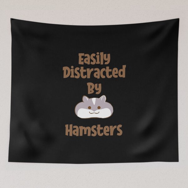 Item preview, Easily Distracted By Hamsters designed and sold by saechla.