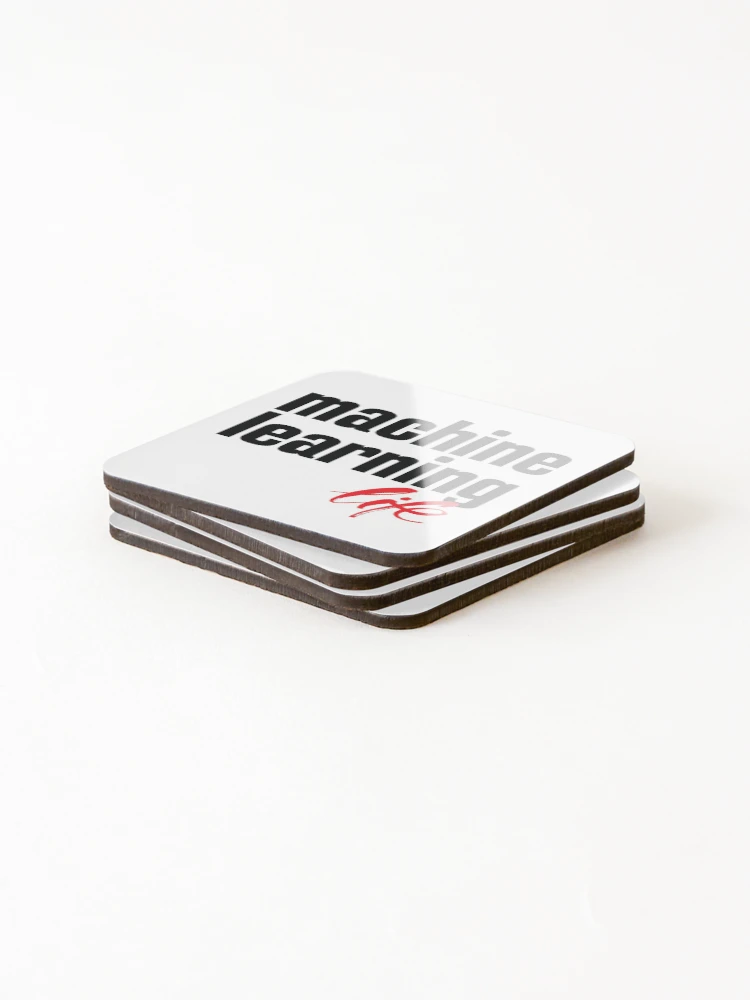 Thumbnail 4 of 5, Coasters (Set of 4), Machine Learning Life designed and sold by ProjectX23.