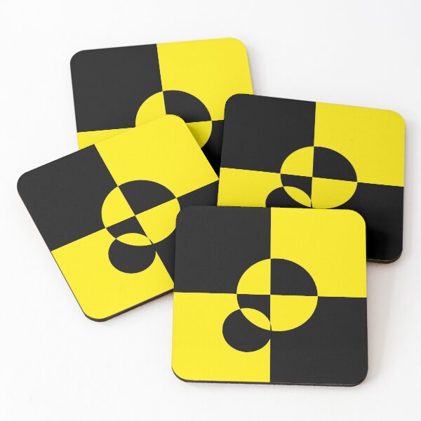 Item preview, Yellow & Black Mod Checker Dot designed and sold by NobodysHero.