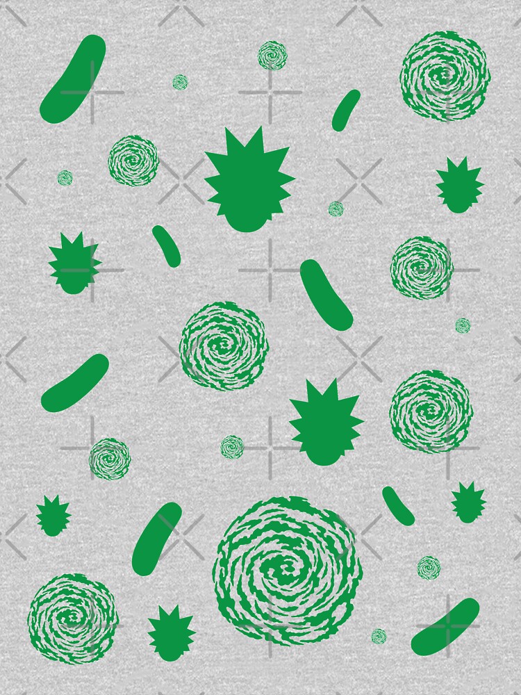Rick and Morty Pattern by rainbowdreamer
