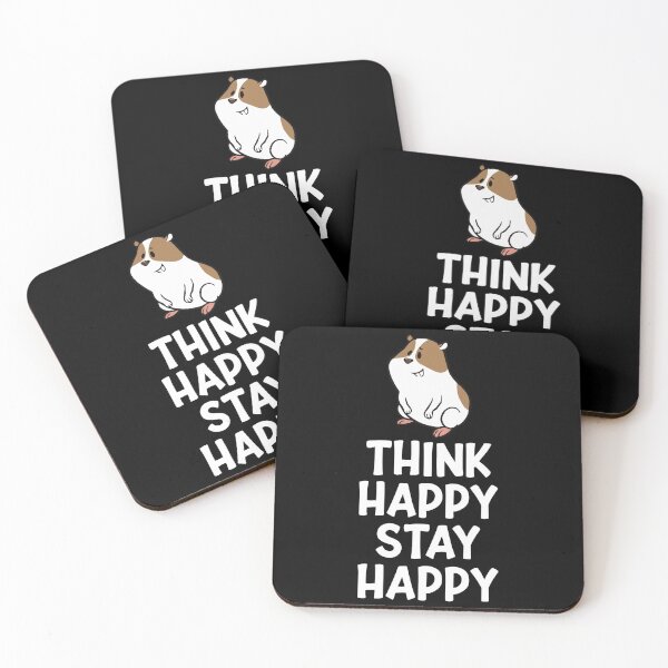 Item preview, Think happy stay happy hamster designed and sold by saechla.