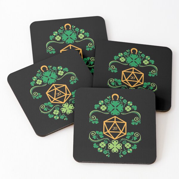 Item preview, Lucky D20 Critical Hit of Saint Patrick designed and sold by pixeptional.