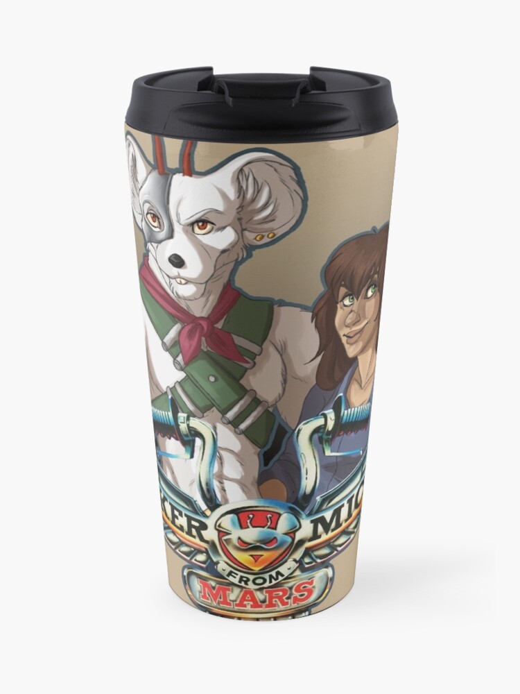 Biker Mice From Mars Vinnie And Charley Travel Mug By Forsty Redbubble