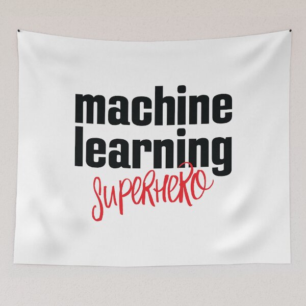 Item preview, Machine Learning Superhero designed and sold by ProjectX23.