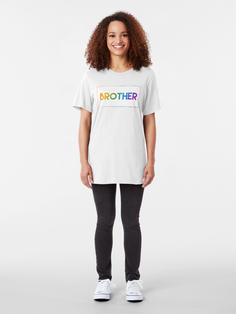 Alternate view of Brother - Pride Edition Slim Fit T-Shirt