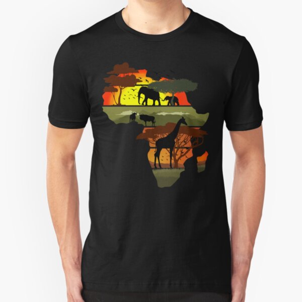 Afrika Slim Fit T-Shirt
