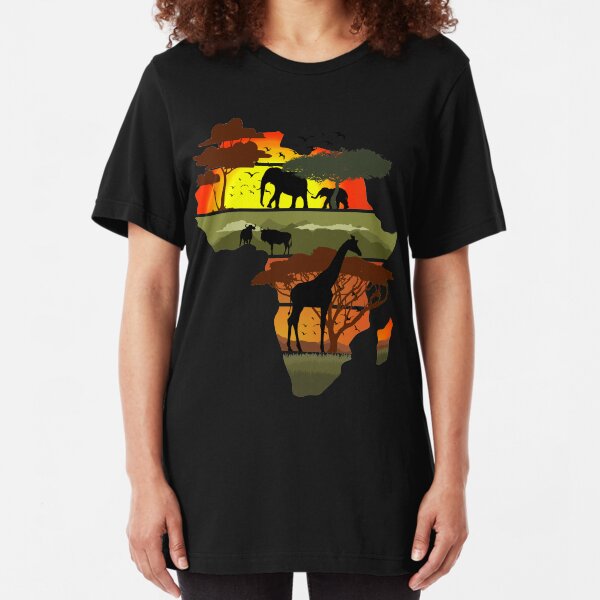 Afrika Slim Fit T-Shirt