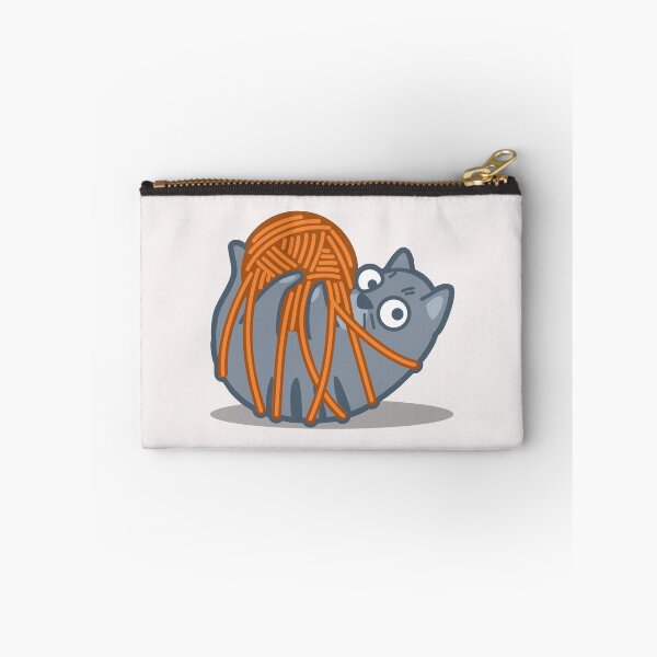 Item preview, Tangled Cat Tshirt and Stickers - Cat Gifts for Cat lovers everywhere! designed and sold by Banshee-Apps.