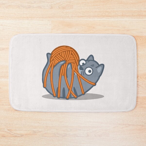 Item preview, Tangled Cat Tshirt and Stickers - Cat Gifts for Cat lovers everywhere! designed and sold by Banshee-Apps.