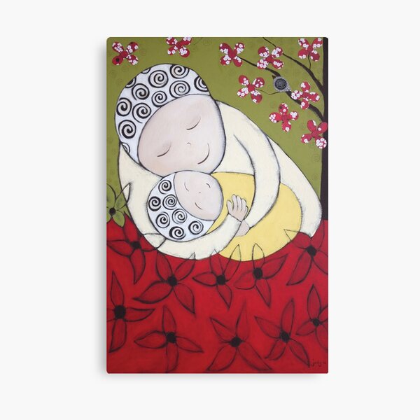 Mum and Bub Canvas Print