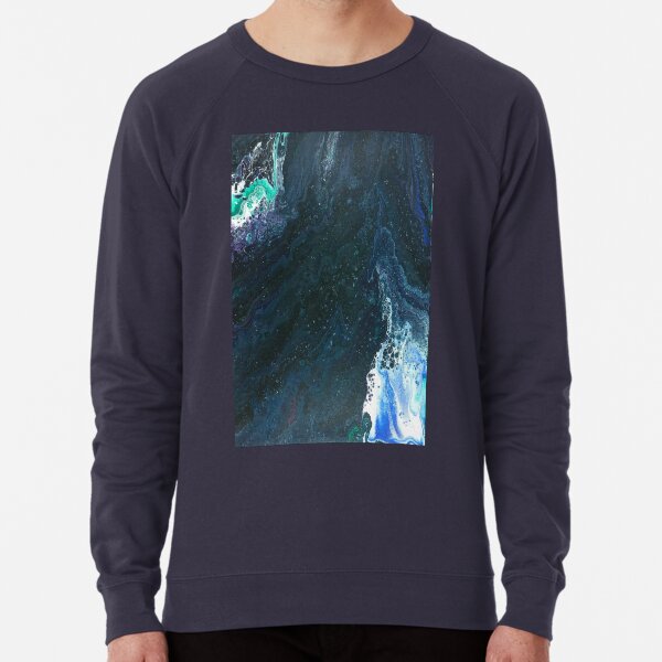 Estuary: river art Lightweight Sweatshirt